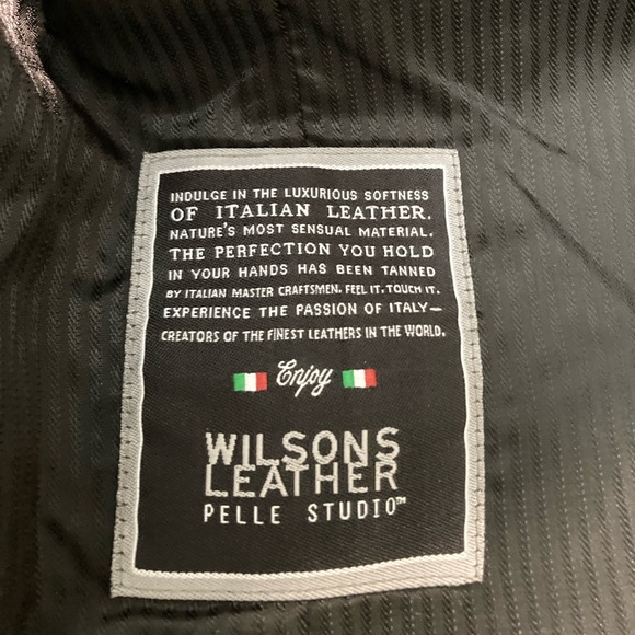 Wilson
M Black Soft Leather Jacket - Picture 5 of 7